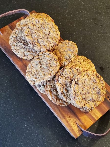 Salted Butter Oatmeal Chocolate Chip Cookies