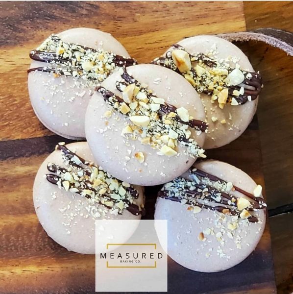 Chocolate Hazelnut Macarons