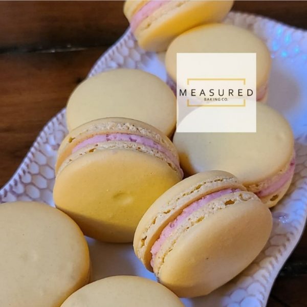 Strawberry Lemonade Macarons