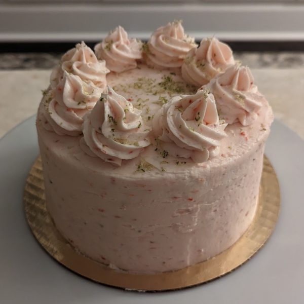 Strawberry Margarita Cake