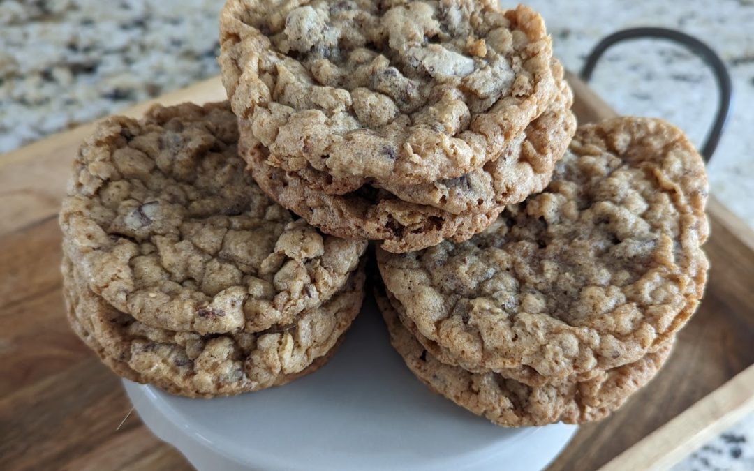 Salted Butter Oatmeal Chocolate Chip Cookies